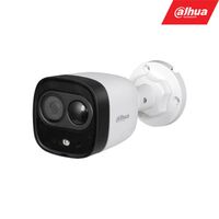 DAHUA HD-CVI, TVI, AHD, CVBS KAMERA CILINDRINė 2MP LED IKI 20M. 1/2.7" 2.8MM 111°, PIR 10M., INT. MIK., ME1200DP-LED