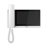 DAHUA IP DOMOFONO MONITORIUS SU RAGELIU, 7 COL.1024X600, MICRO SD KORTELėS PRIEVADAS, POE(802.3AF) BALTAS, VTH5221EW-H