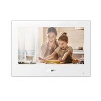 DAHUA IP DOMOFONO MONITORIUS VTH5321GW-W. 7 COL. 1024X600. WIFI, POE(802.3AF). SIP. ANDOID 8.1, BALTAS, VTH5321GW-W