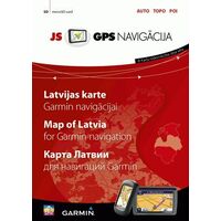 LATVIJAS KARTE GARMIN NAVIGāCIJAI (JANA SETA), JS-N