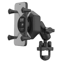 UNPKD RAM X-GRIP WITH MALE PIN LOCK AND ANTI-VIBRATION WITH STANDARD ARM AND U BOLT, RAM-B-149Z-UN7-462