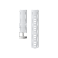 SUUNTO 24MM SILICONE WHITE/STEEL APYRANKė, SS050106000