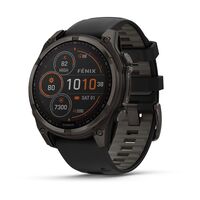 GARMIN FENIX 8 51MM, SAPPHIRE SOLAR, JUODAS, 010-02907-11