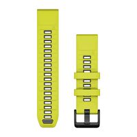 GARMIN QUICKFIT 22MM GELTONA/GRAFITO SILIKONINė APYRANKė, 010-13392-08