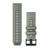 GARMIN QUICKFIT 26MM GLUOSNIO žALIA/GRAFITO SILIKONINė APYRANKė, 010-13393-04