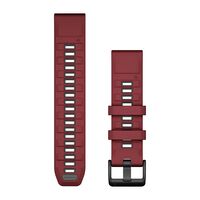 GARMIN QUICKFIT 22MM MARSALA/GRAFITO SILIKONINė APYRANKė, 010-13392-06