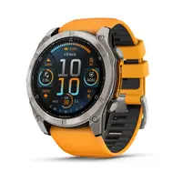 GARMIN FENIX 8 51MM, AMOLED, TITANO SPALVOS, 010-02905-11