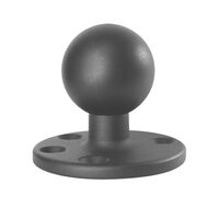 PROMARINE TVIRTINIMO PLOKšTė SU RUTULIU, D DYDIS, APVALI, DIAM 93MM, PM-D003