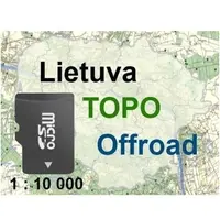 GARMIN LIETUVOS TOPO žEMėLAPIS MICROSD KORTELėJE, LT-TOPO-MICROSD