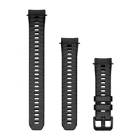 GARMIN INSTINCT E 40 MM JUODOS SPALVOS SILIKONINIS DIRžELIS, 010-13397-01