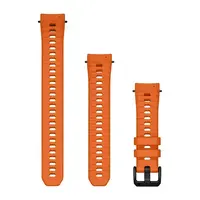 GARMIN INSTINCT E 40 MM žARIJų ORANžINėS SPALVOS SILIKONINIS DIRžELIS, 010-13397-03
