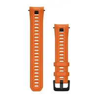 GARMIN INSTINCT E 45 MM žARIJų ORANžINėS SPALVOS SILIKONINIS DIRžELIS, 010-13398-03