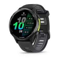GARMIN FORERUNNER 970 PILKOS SPALVOS DLC TITANAS SU JUODU KORPUSU, 010-02969-10