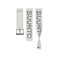 SUUNTO SUUNTO 22MM SILICONE STRAP PEARL WHITE APYRANKė, SS050959000