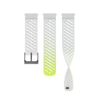 SUUNTO SUUNTO 22MM ATHLETIC 5 SILICONE CANARY WHITE APYRANKė, SS051042000
