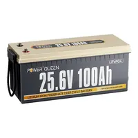 POWER QUEEN 24V 100AH LIFEPO4 AKUMULIATORIUS, PQ-24V-100