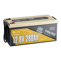 POWER QUEEN 12V 280AH LIFEPO4 AKUMULIATORIUS SU APSAUGA NUO šALčIO, PQ-12V-280-LT