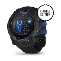 GARMIN INSTINCT 3 - 50 MM AMOLED JUODOS MėLYNAS, 010-03020-03