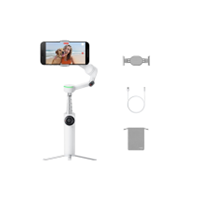 INSTA360 FLOW 2 PRO AI TRACKER BUNDLE/ SUMMIT WHITE, CINSABQB/TRUCKERWHITE