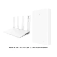 IšORINIO IMTUVO 5G CPE MAX 5 (H352-381) IR VIDINIO MARšRUTIZATORIAUS AX3 WIFI 6 KOMPLEKTAS, H352-381