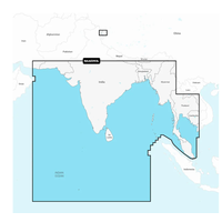 NAVIONICS+ NAAE093L INDIJOS VANDENYNO IR TAILANDO JūRLAPIAI, 010-C1492-30