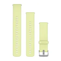 GARMIN GREITAI ATSEGAMA 22MM CITRININėS SPALVOS SILIKONINė APYRANKė, 010-13406-11