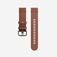 POLAR LEATHER 22MM (VANTAGE/GRIT X) APYRANKė (M/L, RUDA/JUODA), 725882065182