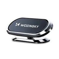 WOZINSKY KOMPAKTIšKAS MAGNETINIS AUTOMOBILINIS TELEFONO LAIKIKLIS (JUODAS), WMH-06