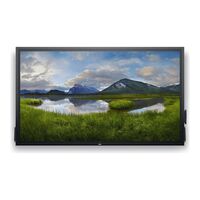 DELL | 4K INTERACTIVE TOUCH MONITOR | P7524QT | LANDSCAPE | 16:9 | 8 MS | TOUCHSCREEN | 350 CD/M² | HDMI PORTS QUANTITY 3 | BLACK | WARRANTY 36 MONTH(S), 210-BJKF