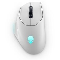 DELL | GAMING MOUSE | AW620M | WIRED/WIRELESS | ALIENWARE WIRELESS GAMING MOUSE | LUNAR LIGHT, 545-BBFC