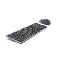 DELL | KEYBOARD AND MOUSE | KM7120W | KEYBOARD AND MOUSE SET | WIRELESS | BATTERIES INCLUDED | BLUETOOTH | WIRELESS CONNECTION | US | TITAN GRAY, 580-AIWM