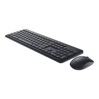 DELL KEYBOARD AND MOUSE | KM3322W | KEYBOARD AND MOUSE SET | WIRELESS | BATTERIES INCLUDED | WIRELESS CONNECTION | UKRAINIAN | BLACK, 580-AKGK