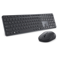 DELL PRO 7 SLIM KEYBOARD AND MOUSE | KM726 | KEYBOARD AND MOUSE SET | WIRELESS | MOUSE INCLUDED | US INTERNATIONAL | BLUETOOTH | BLACK, 580-BDLK