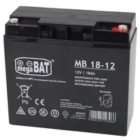 MEGABAT 12V 18AH AGM AKUMULIATORIUS, MB18-12