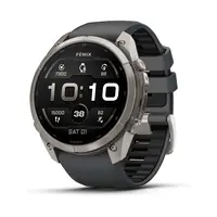 GARMIN FENIX 9 PRO 51MM – TITANO SPALVOS GRAFITO / JUODU DIRžELIU, 010-04337-26