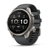 GARMIN FENIX 9 PRO 47MM – TITANO SPALVOS GRAFITO / JUODU DIRžELIU, 010-04336-26