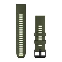 GARMIN QUICKFIT 22MM ALYVUOGIų žALIA / CITRINų SILIKONINė APYRANKė, 010-14507-01