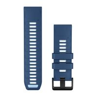 GARMIN QUICKFIT 26MM MELSVA / LEDO MėLYNA RAIžYTA SILIKONINė APYRANKė, 010-14508-00