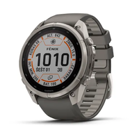 GARMIN FENIX 9 PRO INREACH SOLAR 51MM – PILKOS ANGLIES SPALVOS / JUODU DIRžELIU, 010-04339-01