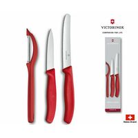 VIRTUVINIų PEILIų KOMPLEKTAS (3VNT) VICTORINOX 6.7111.31, 033-6711131