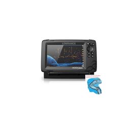 LOWRANCE HOOK REVEAL 7 SU TRIPLESHOT SONARU IR LIETUVOS EžERų žEMėLAPIAIS, 000-15520-001/2