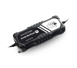EVERACTIVE UNIVERSALUS AUTOMATINIS 9 ETAPų 12/24V 10-300AH AKUMULIATORIų KROVIKLIS, CBC-10