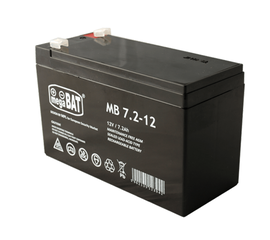 MEGABAT 12V 7.2AH AGM AKUMULIATORIUS, MB7.2-12