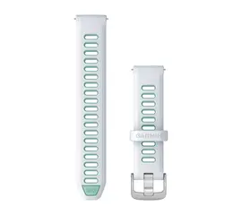GARMIN GREITAI ATSEGAMA 18MM BALTAI MELSVA SILIKONINė APYRANKė, 010-11251-A4
