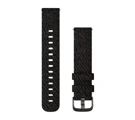GARMIN GREITAI ATSEGAMA 20 MM JUODųJų PIPIRų NAILONINė APYRANKė, 010-12924-13