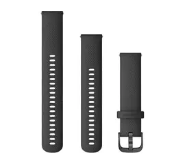 GARMIN GREITAI ATSEGAMA 20 MM SKALūNO SILIKONINė APYRANKė SU SKALūNO SPALVOS SAGTIMI, 010-12932-11