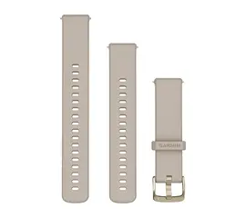 GARMIN GREITAI ATSEGAMA 18MM PRANCūZIšKAI PILKA SILIKONINė APYRANKė, 010-13256-02