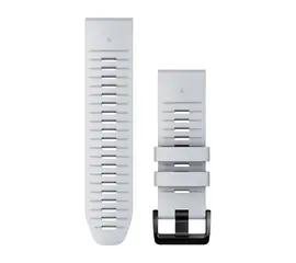 GARMIN QUICKFIT 26MM BALTA SILIKONINė APYRANKė, 010-13281-01