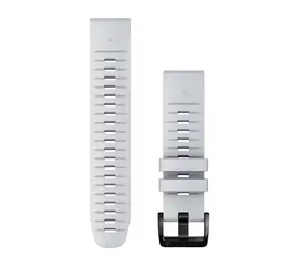 GARMIN QUICKFIT 22MM BALTOJO AKMENS SILIKONINė APYRANKė, 010-13280-01