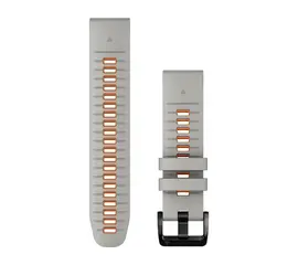 GARMIN QUICKFIT 22MM PILKAI ORANžINė SILIKONINė APYRANKė, 010-13280-02